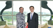 韩正访问马来西亚